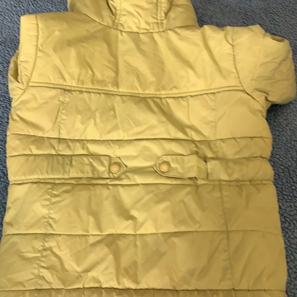 Lands end lime green jacket girls size S (4) - Picture 9 of 10